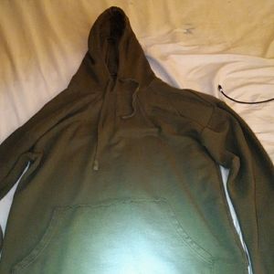 Forever 21 Green hoodie sweatshirt